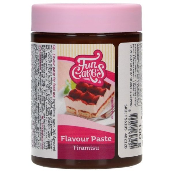 Smakspasta - Tiramisu - 100g - FunCakes