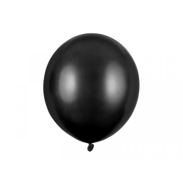 Ballonger ensfargede - Premium 43 cm - Svart metallisk - 25-pakning Ballonger ensfargede - Premium 43 cm - Svart metallisk - 25-pakning