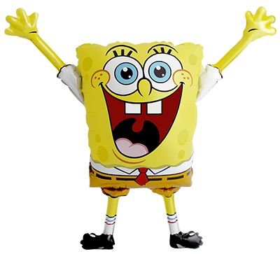 Folieballong – Svampebob – 86×91 cm – Festballonger