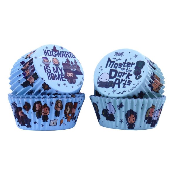 Cupcakeformer - Harry Potter - Foliert - 60-pakning Cupcakeformer - Harry Potter - Foliert - 60-pakning