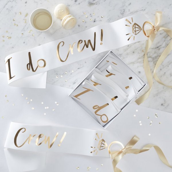 Sash - I Do Crew - 6-pack