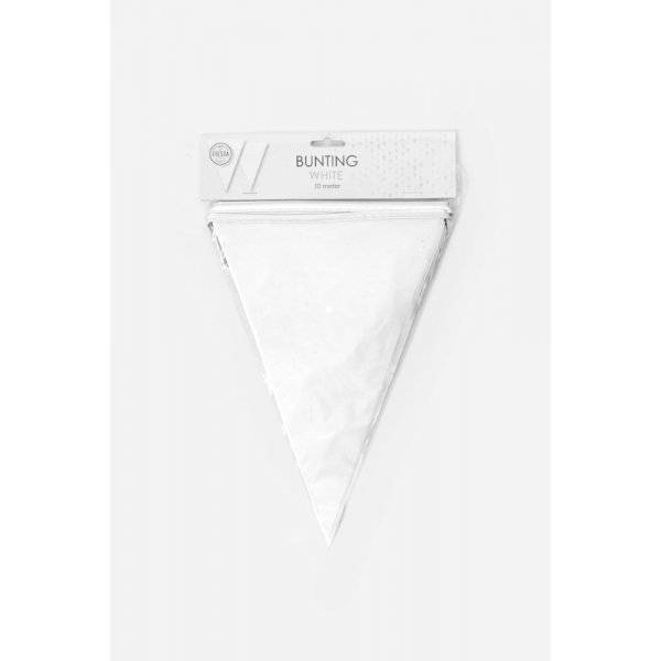 Girlander - Hvit - Plast - 10 m Girlander - Hvit - Plast - 10 m
