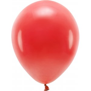 Ensfargede ballonger - Øko 30 cm - Rød - 10-pakning Ensfargede ballonger - Øko 30 cm - Rød - 10-pakning