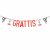 Girlander - \"Gratulerer\" Racing 2m x 16cm