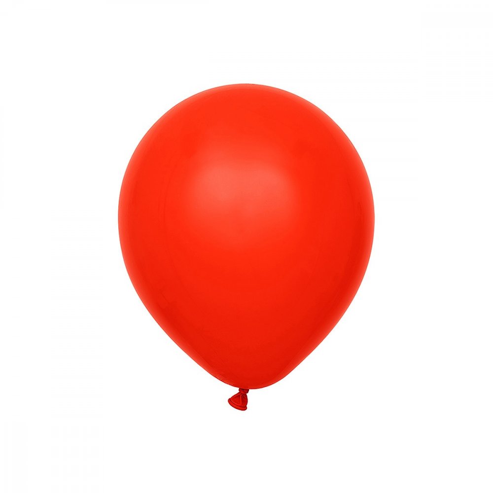 Ballonger ensfargede - Premium 30 cm - Røde - 100-pakning - Pastell, Ensfargede ballonger, Ballonger