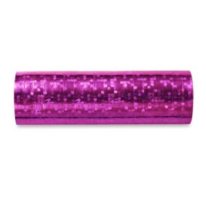 Serpentiner - Metallisk - Knallrosa - 3,8 m