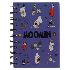 Wire-o A6 notatbok FSC - Lilla Mummi Wire-o A6 notatbok FSC - Lilla Mummi