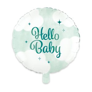 Folieballong - Hello Baby - Rund - 46 cm Folieballong - Hello Baby - Rund - 46 cm