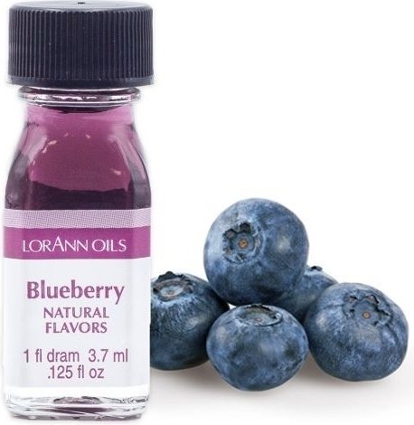 Aroma - LorAnn Superstyrke Smak - Bl�b�r - 3,7 ml