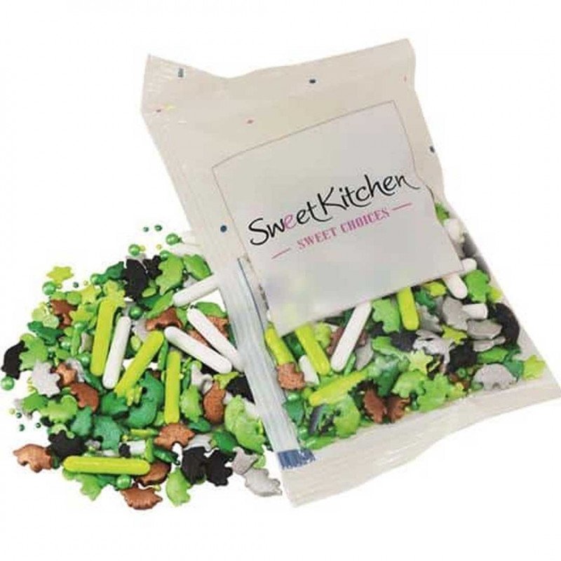 Dryss blanding - Dinosaurer - Sweetkitchen - 40g - Dryssblandinger, Sprinkles