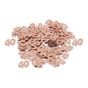 Konfetti 40 - Roségull - 1 cm Konfetti 40 - Roségull - 1 cm