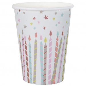 Pappkrus - Gratulerer med dagen - Pastell/Rosé - 10-pakning Pappkrus - Gratulerer med dagen - Pastell/Rosé - 10-pakning