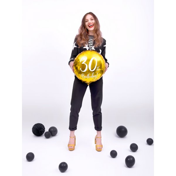 Miniballonger Pastell - Premium 12 cm - Svart - 10-pakning