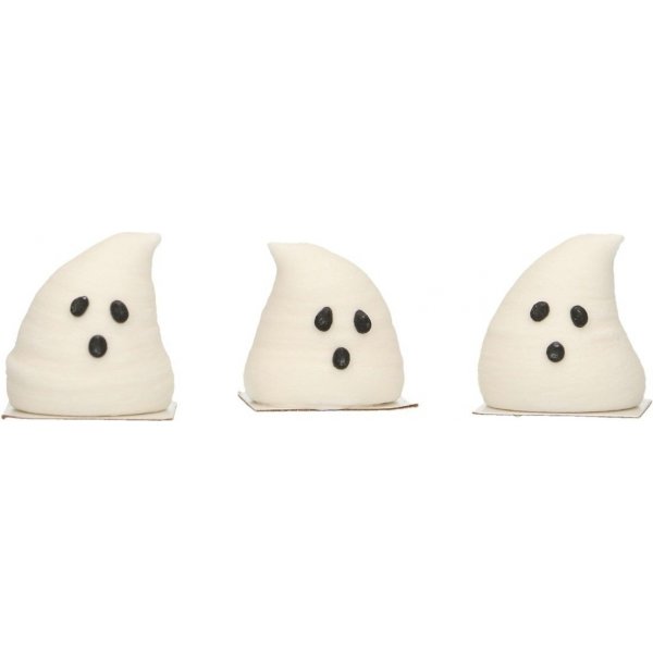 Sukkerdekorasjoner - Spøkelser - Halloween - 3-pakning Sukkerdekorasjoner - Spøkelser - Halloween - 3-pakning