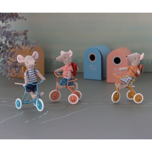 Kl�r og ryggsekk - Stores�ster - Rosa/Bl�/R�d
