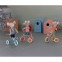 Kl�r og ryggsekk - Stores�ster - Rosa/Bl�/R�d
