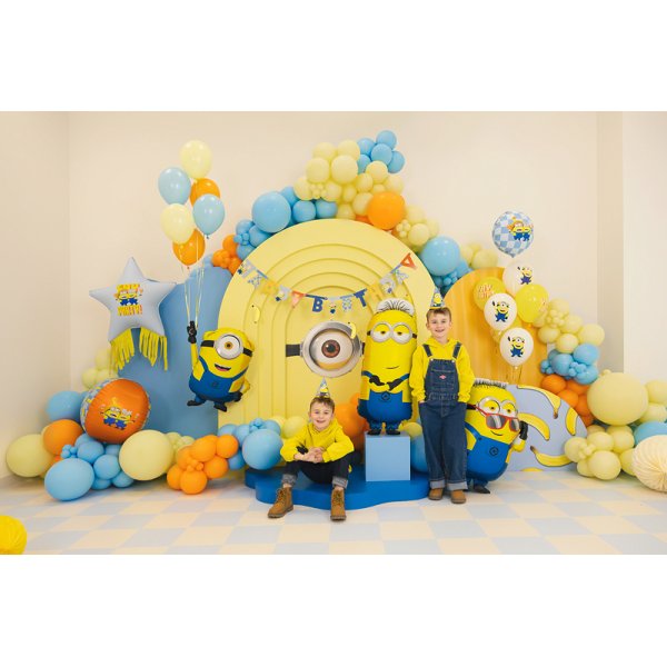 Folieballong runde Minions - Mix