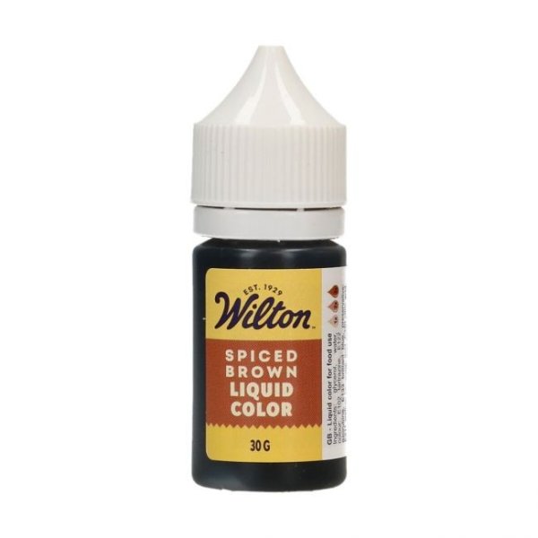 Karamellfarge - Brun/Krydret brun - Wilton - 30g Karamellfarge - Brun/Krydret brun - Wilton - 30g