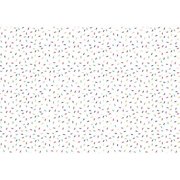 Gaveinnpakning - Strøssel - Fargerikt Gaveinnpakning - Strøssel - Fargerikt