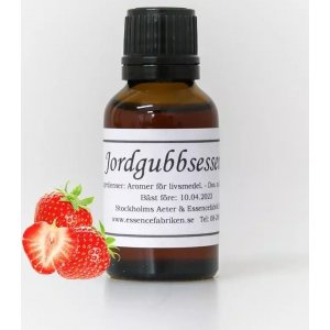 Aroma/essens - 25ml - Jordbær Aroma/essens - 25ml - Jordbær