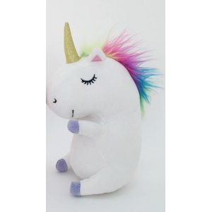 Studentdyr - Enhj�rning - Hvit - 20 cm