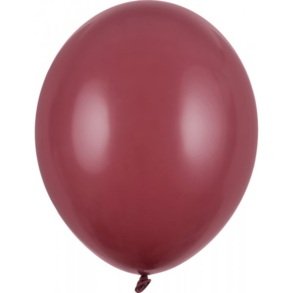 Pastellballonger - Premium 27 cm - Plomme - 10-pakning