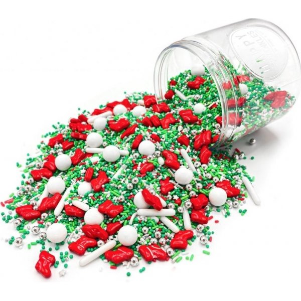 Strøblanding - Julestrømper - 90g - Happy Sprinkles Strøblanding - Julestrømper - 90g - Happy Sprinkles