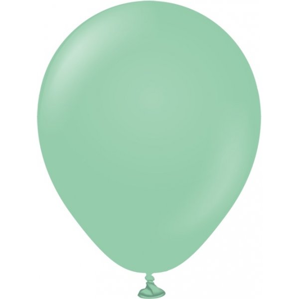 Miniballonger ensfarget - Premium 13 cm - Mintgrønn Miniballonger ensfarget - Premium 13 cm - Mintgrønn