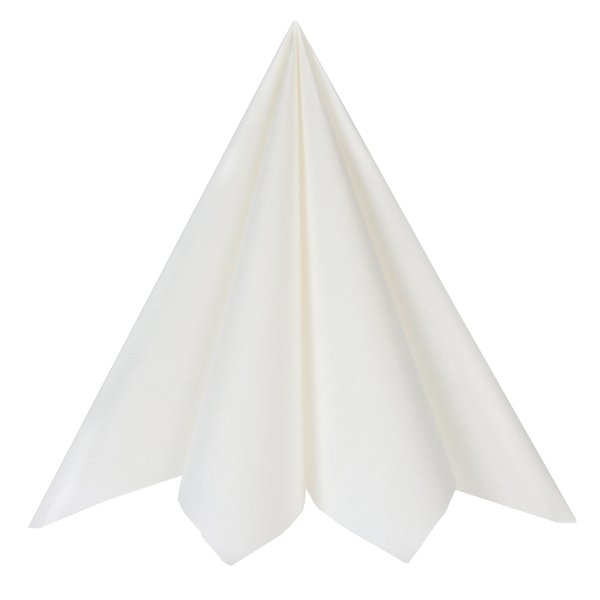 Servietter - 40x40 cm - Hvit - 20-pakning Servietter - 40x40 cm - Hvit - 20-pakning