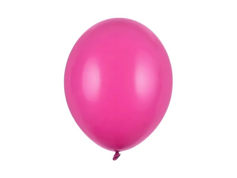 Pastellballonger – Standard 30 cm – Knallrosa – 10-pakning – Pastell, Ensfargede ballonger, Ballonger