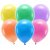 Ensfargede ballonger - �ko 30 cm - Mix - 10-pakning