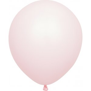 Miniballonger ensfarget - Premium 13 cm - Lys rosa