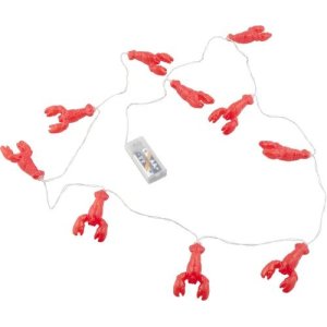 Girlander - Lysende krabber - 10 stk - 1,65 m Girlander - Lysende krabber - 10 stk - 1,65 m