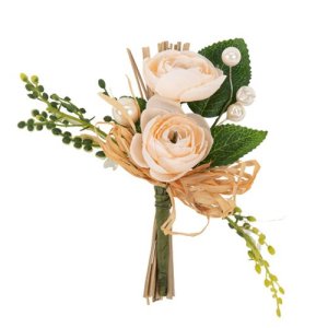 Blomsterbukett - Kunstig - 14 cm