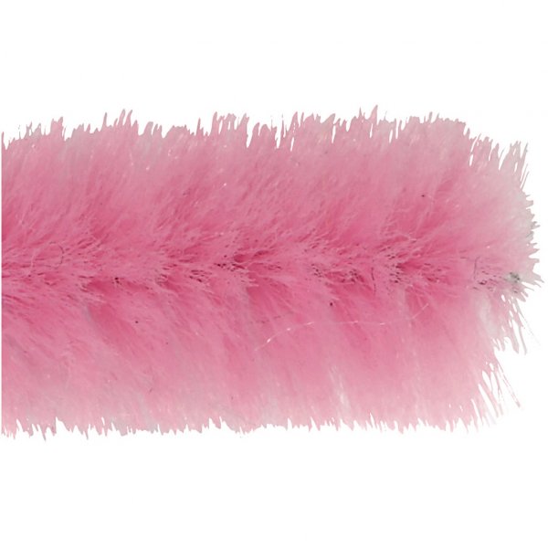 Piperenser - 30 cm - Lys rosa - 30 cm lang