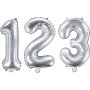 Tallballong - Sølv - 35 cm Tallballong - Sølv - 35 cm