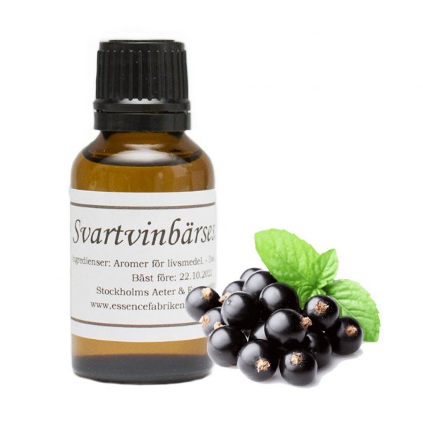 Aroma/essens - 25ml - Solbær Aroma/essens - 25ml - Solbær
