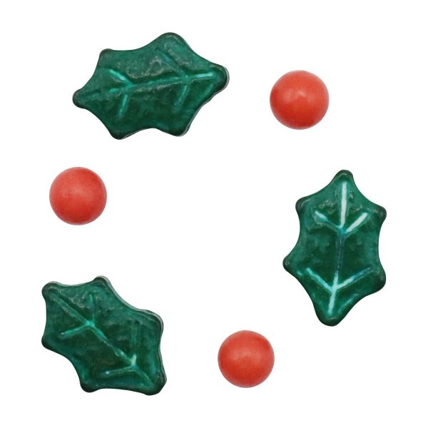 Strøssel - Jul - Kristtornblanding - 105 g - PME Strøssel - Jul - Kristtornblanding - 105 g - PME