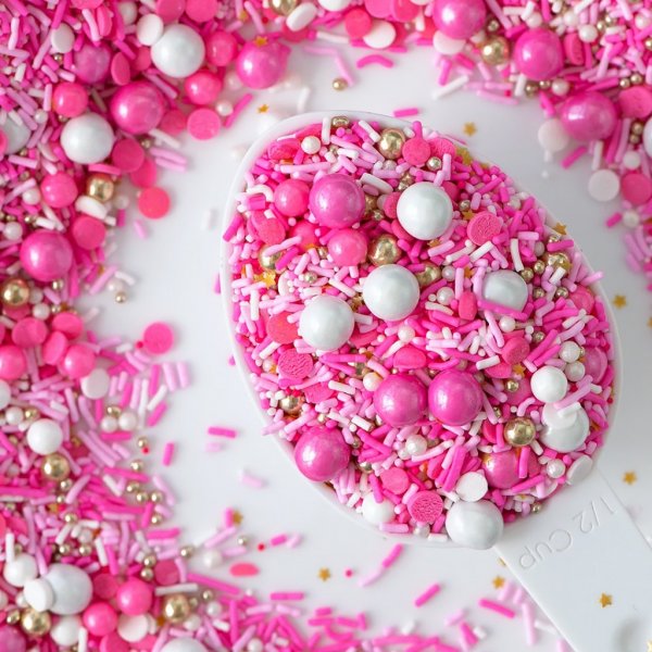 Strøblanding - Sweetapolita - Flamingo - 100 g Strøblanding - Sweetapolita - Flamingo - 100 g