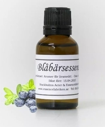 Aroma/essens - 25ml - Blåbær Aroma/essens - 25ml - Blåbær