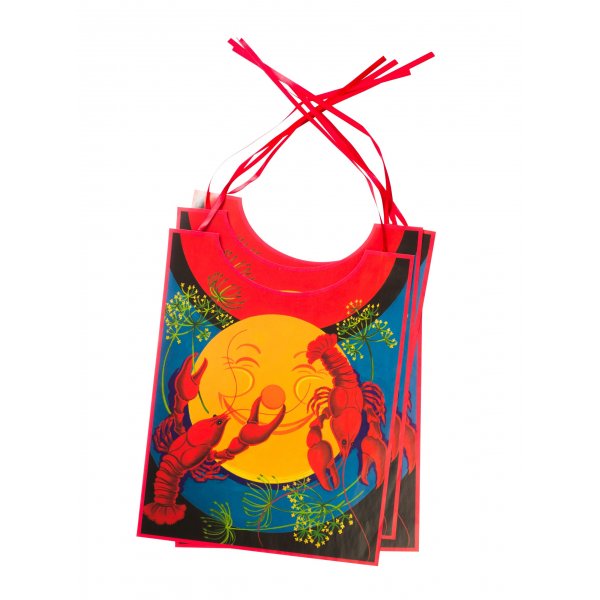 Krepsemmeklemme - Krepsdesign - 4-pakning (28,5 x 36,5 cm) Krepsemmeklemme - Krepsdesign - 4-pakning (28,5 x 36,5 cm)