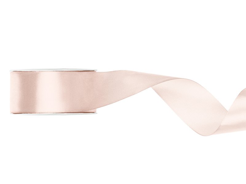 Satengbånd – Off-white – (Bredde: 38 mm) – 25 meter