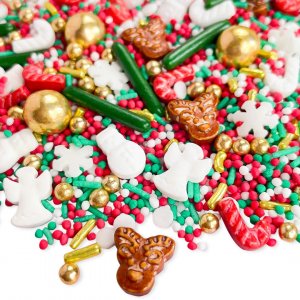 Strøblanding - Jingle Joy - 90g - Happy Sprinkles Strøblanding - Jingle Joy - 90g - Happy Sprinkles