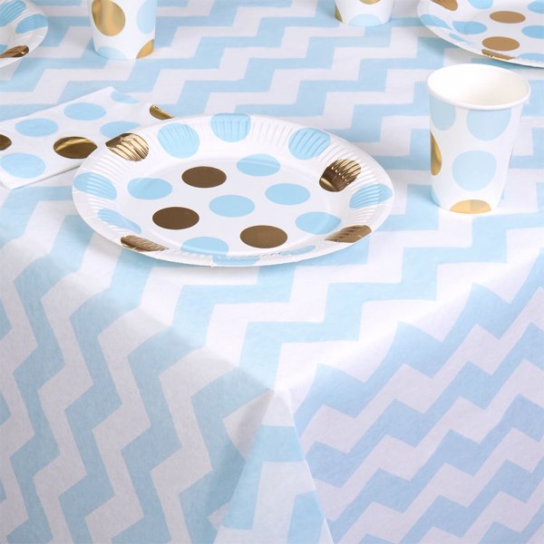 Duk - Pattern Works - Lysebl� Chevron