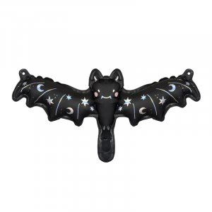 Folieballong - 40,5 x 13 cm - Flaggermus