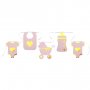 Girlang - Babymix - Rosa/Guld