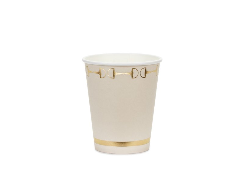 Pappkopper – Beige – 220 ml – Papirkopper, Borddekking