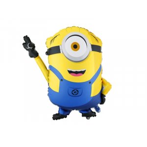 Folieballong - Minions - Mel - 72 x 64 cm Folieballong - Minions - Mel - 72 x 64 cm