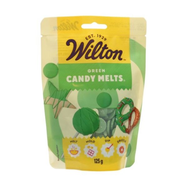 Grønne sukkertøysmelter - 125 g - Wilton Grønne sukkertøysmelter - 125 g - Wilton