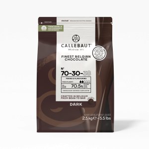 Sjokolade - 70-30-38 - Callebaut - 2,5 kg